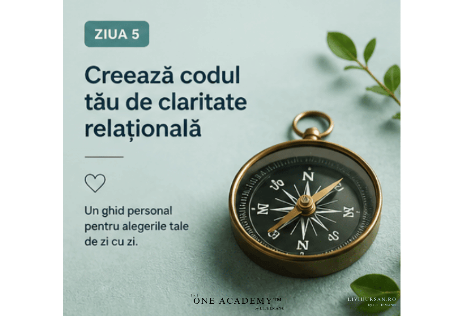 Ziua 5 - creează codul tău de claritate relațională